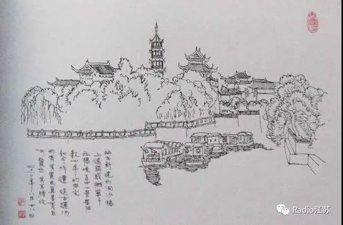 隋唐大运河手绘图片