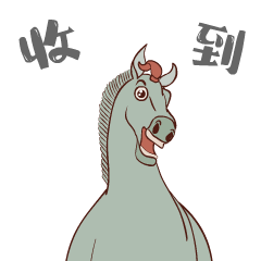 铜奔马变身表情包，和脚下龙雀合伙搞怪 下载吧！