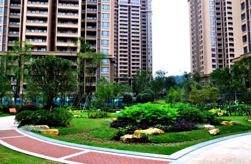 嘉悦江庭小区 悦来投资集团供图在雨水收集方面,小区采用整体浇筑透