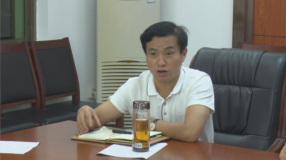 钟益民主持召开全县防汛工作调度会