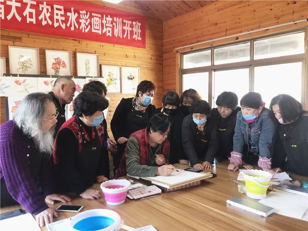 【乡村振兴】点亮艺术水彩，绘就振兴之路——大石画家村参加全国工艺品交易会_澎湃号·政务_澎湃新闻-The Paper