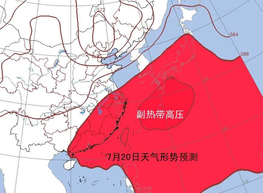 天气暴雨我又来了副热带高压出梅在我