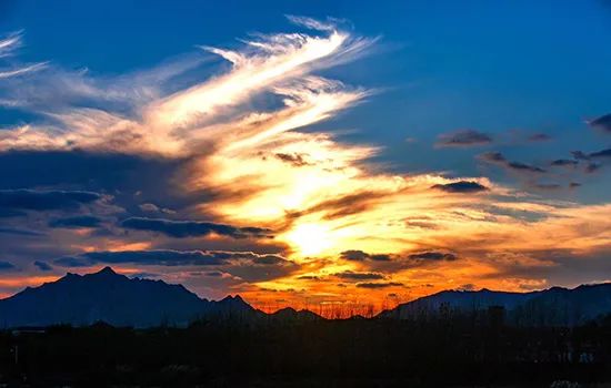 醉美不過夕陽紅,也在這一刻,歸了滄海桑田