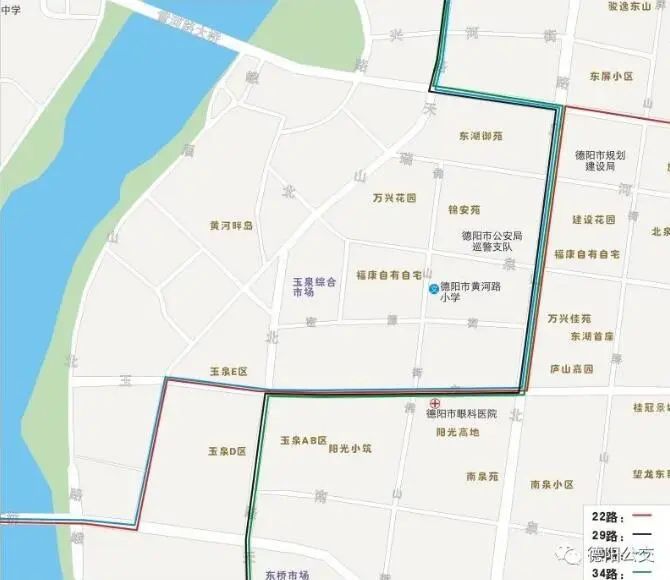 德阳人出行注意这几路公交车路线有变