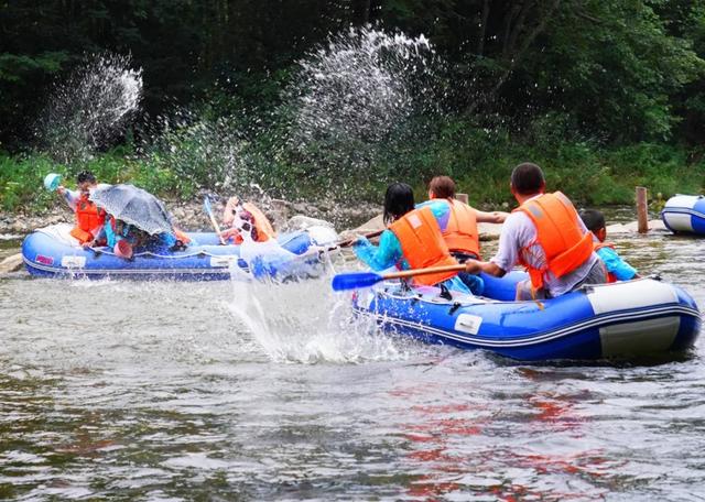 又到一年漂流季,珲春市大荒沟漂流7月12日正式营业啦