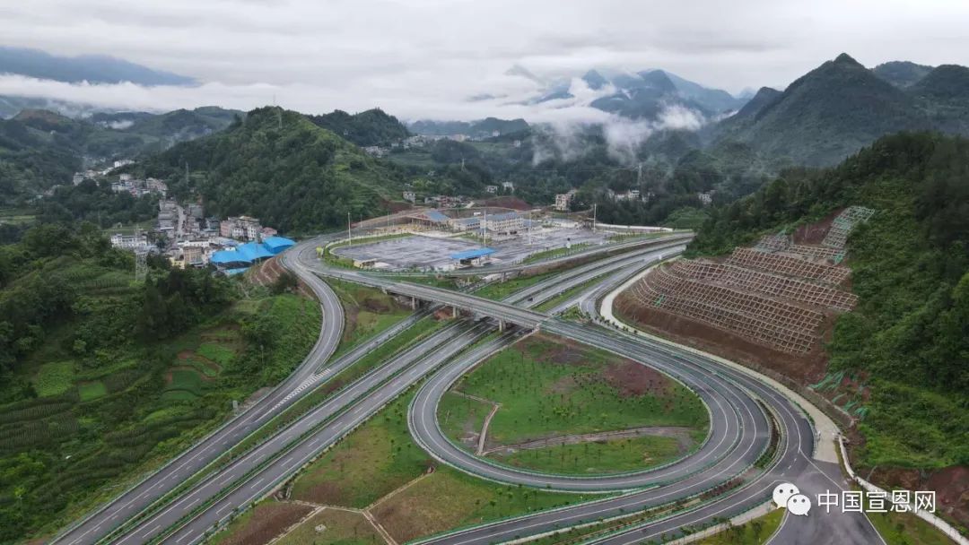 今日宣鹤高速通车恩施州终于实现县县通高速