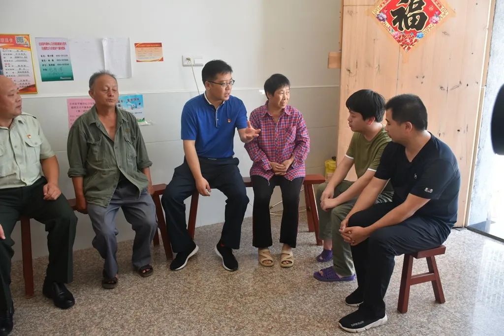 古田县长党帅深入产业薄弱村调研