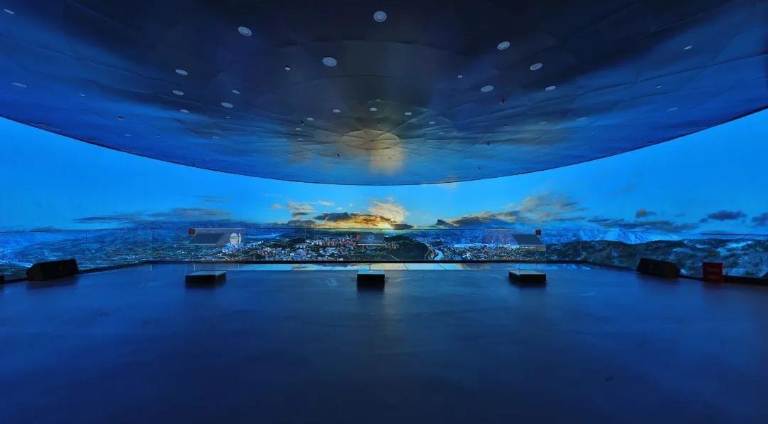 黑科技亮相国内最大碗型led异形屏幕带你沉浸式读懂攀枝花