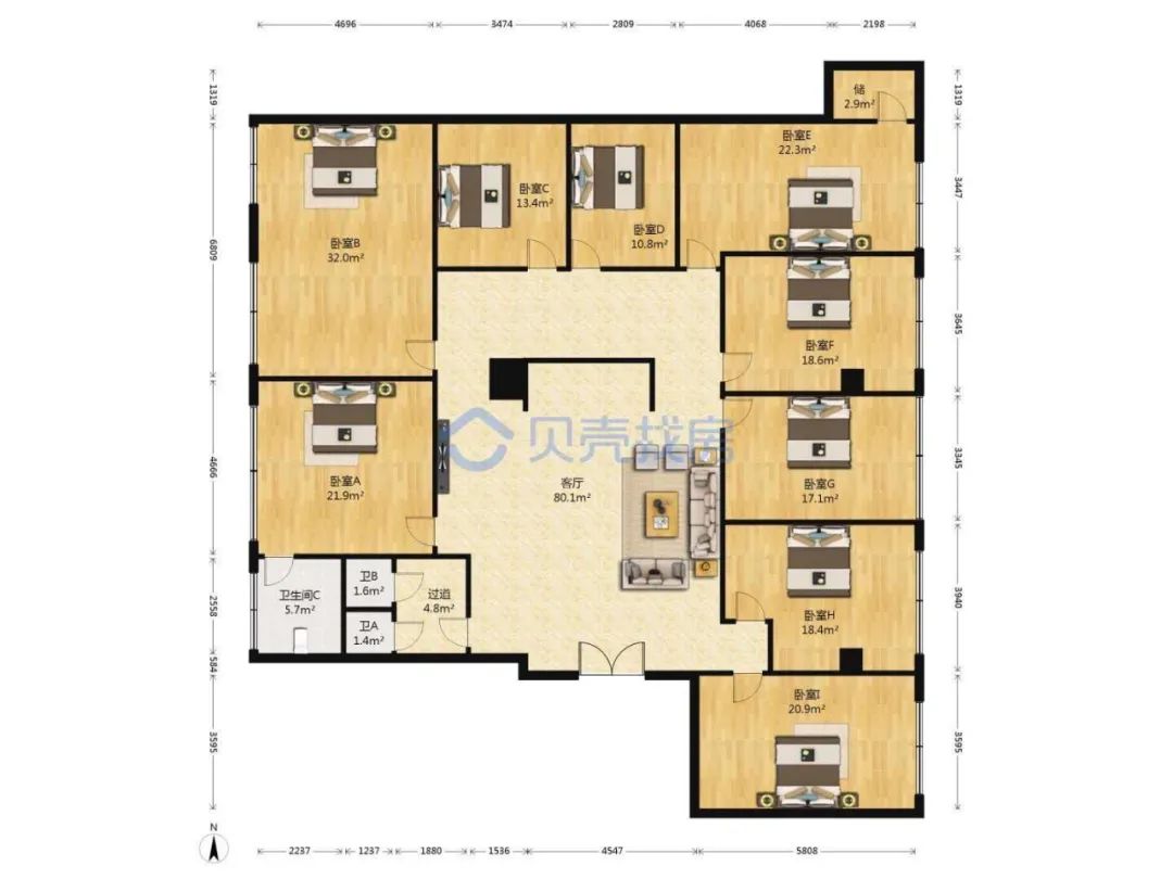 胡一菲买的跑道房真实出现这些奇葩户型够我笑一年