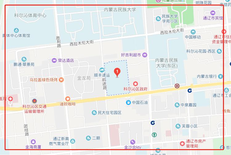 关于通辽市中考各考点开启无线信号干扰器的公告附地图