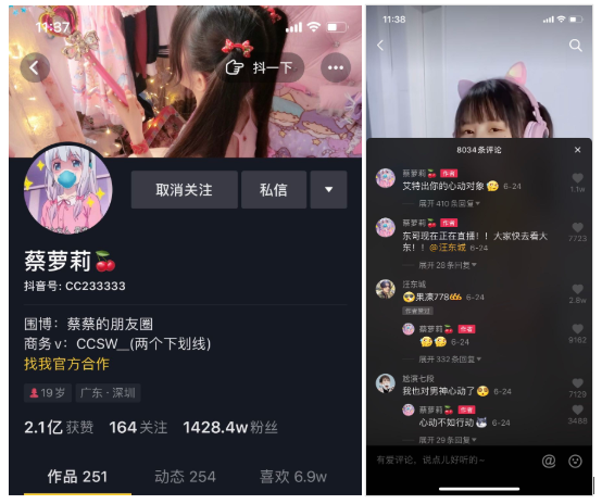 二次元红人@蔡萝莉