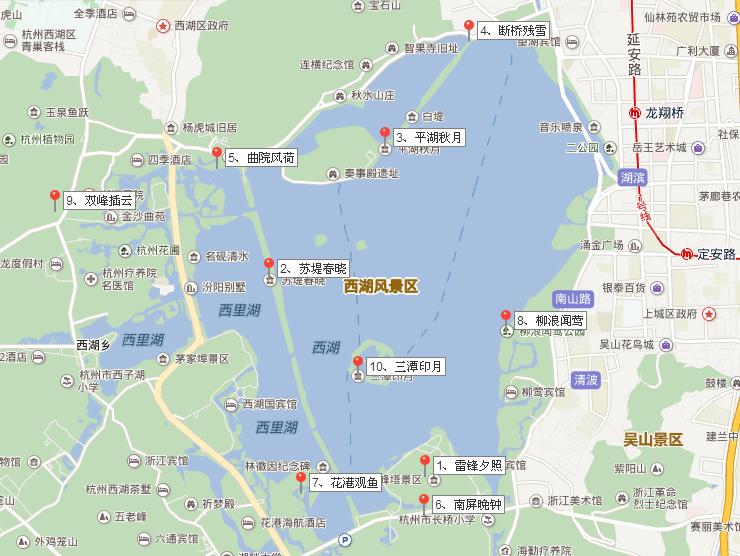 a爆的景区杭州的灵魂西湖来了