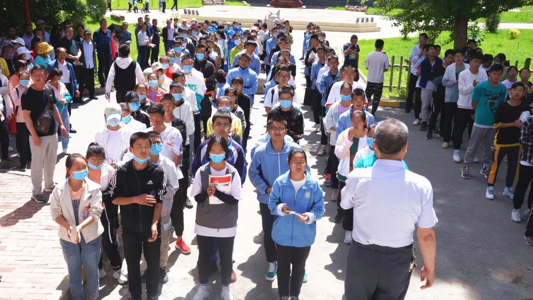 肃南县职教中心举行2020年校园开放日活动