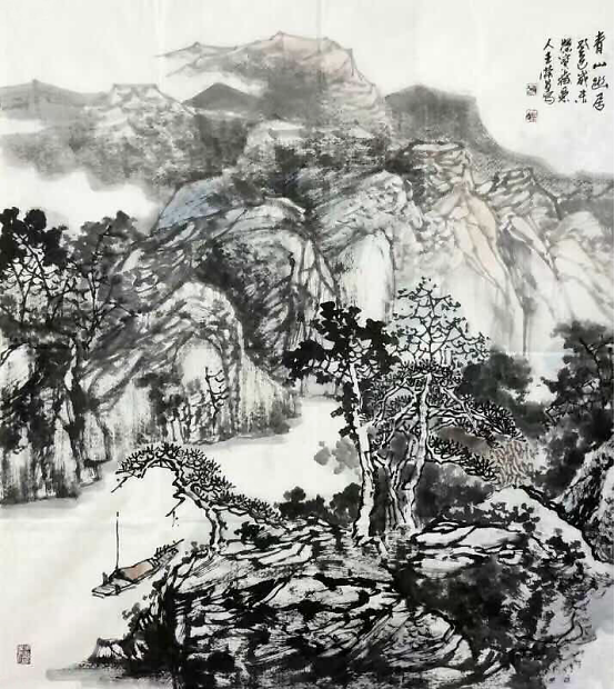 艺术人物画家王荣昌作品赏析