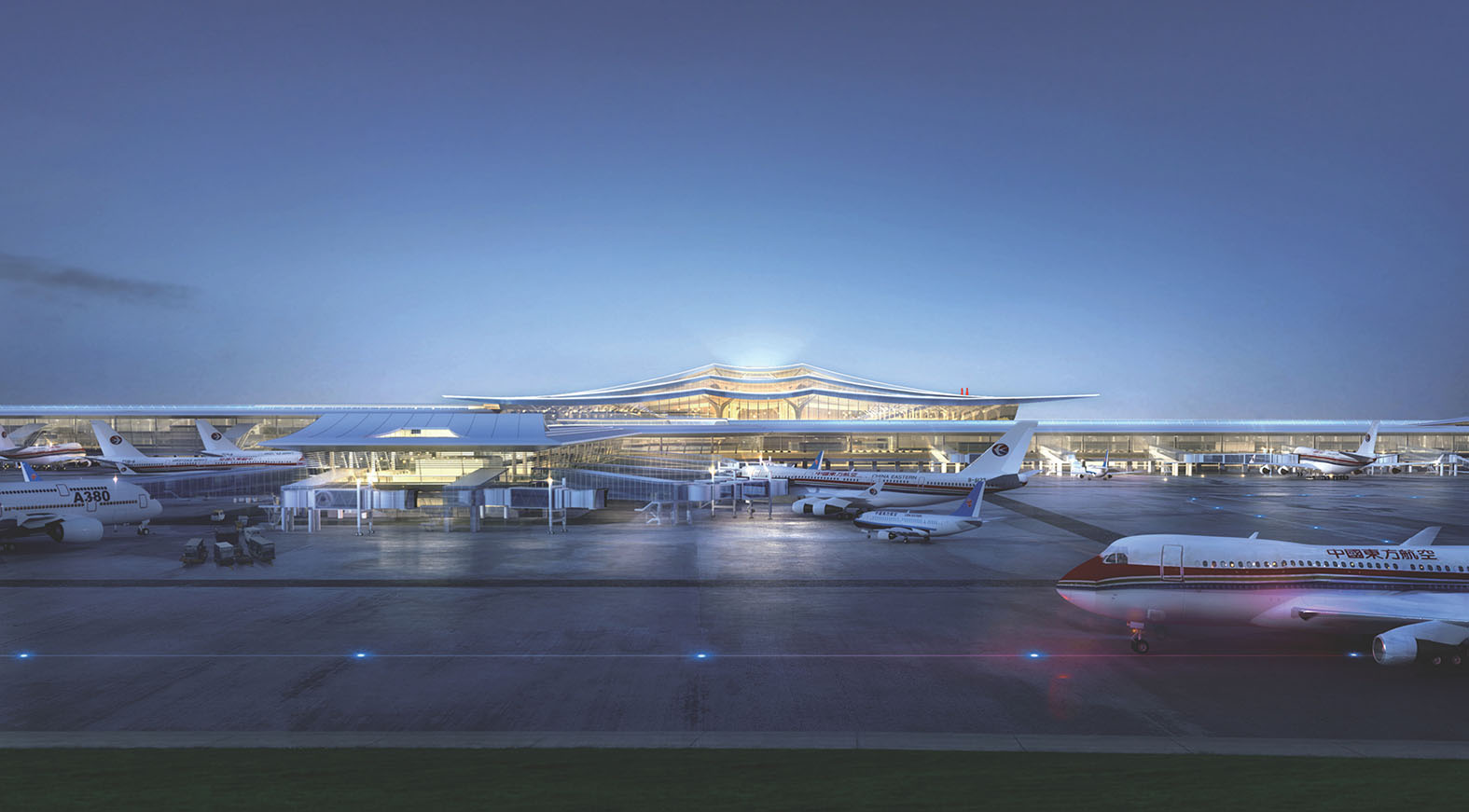 绵阳机场T2航站楼登机廊桥开始招标，4座廊桥2021年8月完成建设安装！ - 城市论坛 - 天府社区
