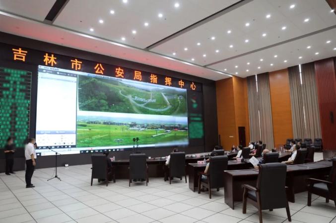联通idc机房,丰满分局红旗派出所和市局指挥大厅,实地视察"雪亮工程"