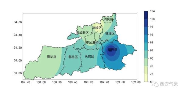 根据最新天气气候趋势预测显示,7月25日-8月31日西安市气温偏高0.