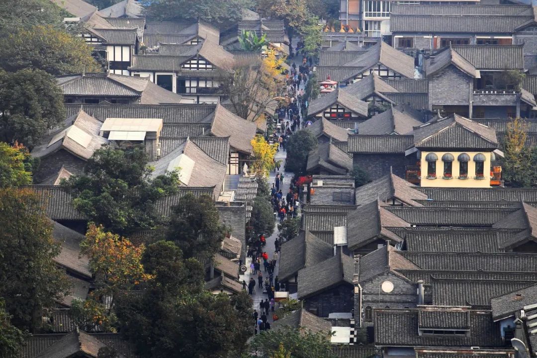 成都八街九坊十景图片