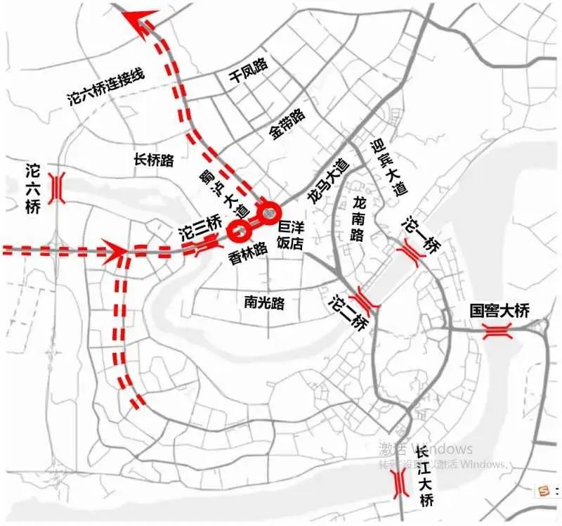 不用再挤沱三桥丨通车了江阳半岛市民出城有了新的便捷通道