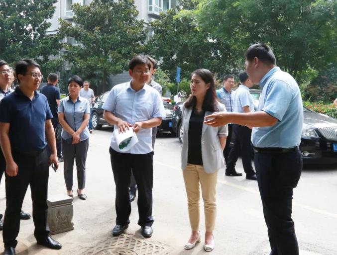 云龙：代区长陈婕调研无废城市建设暨垃圾分类试点工作