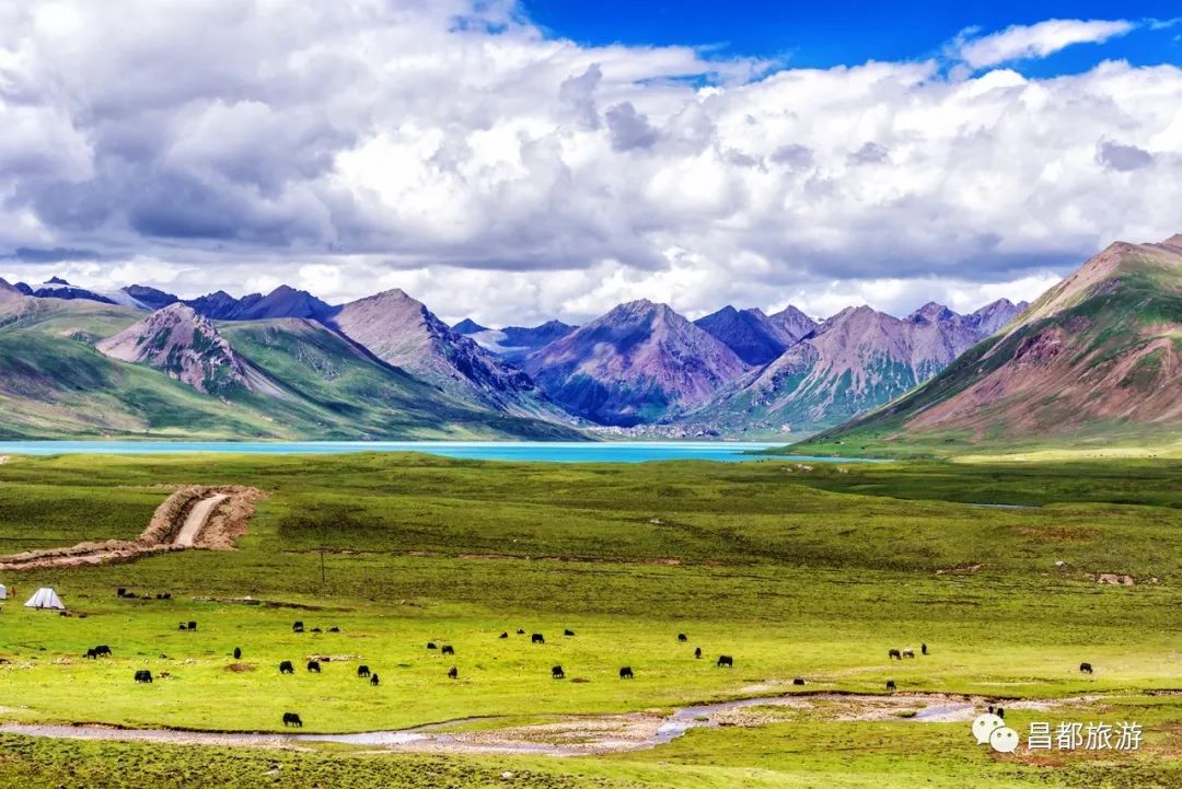 西藏昌都它叫布托湖镶嵌在布托卡草原的璀璨明珠