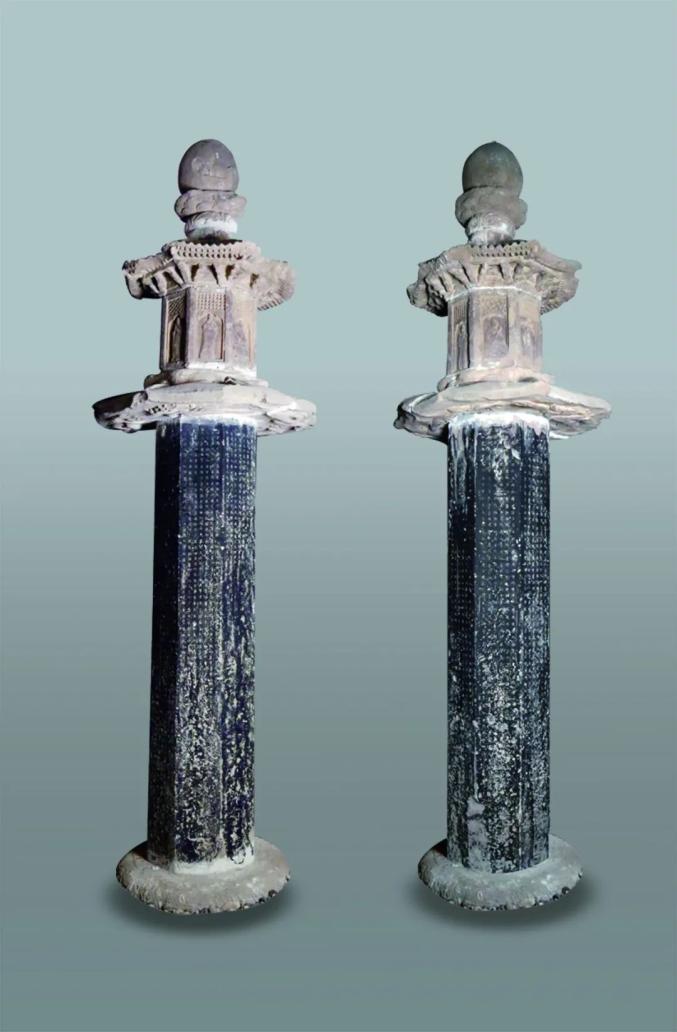 庆城县博物馆精品文物天庆观老子道德经幢