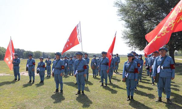 市旗两级人大常委会联合开展“不忘初心、重走长征路，继续前进、永远跟党走”主题党日活动
