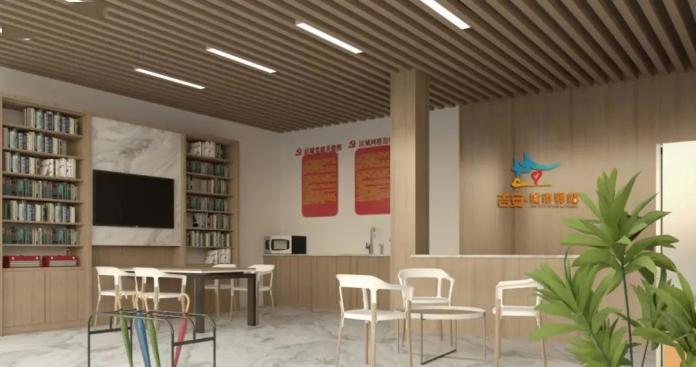 进来坐坐你喜欢的样子它都有吉安首个城市驿站投入使用