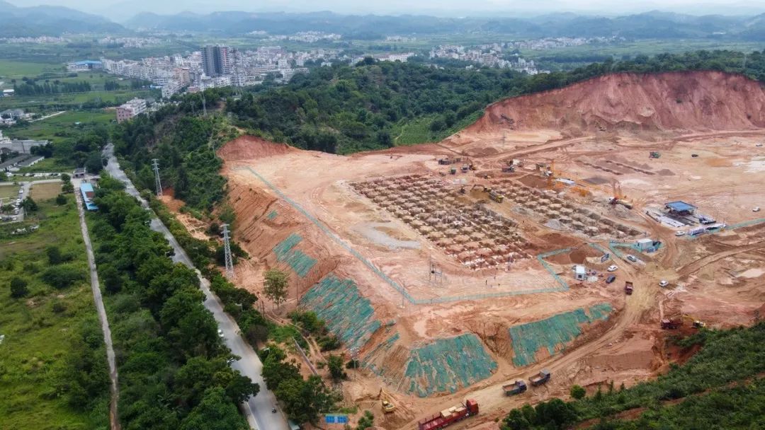 德庆香雪南药产业园项目建设现场.廖文奕 摄