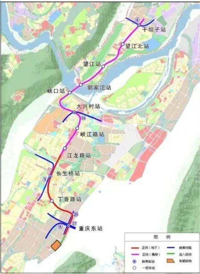 重庆轨道交通大爆发!18号线站点公布,16条轨交线将开通