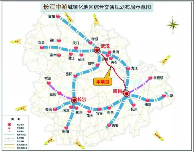 黄石南北大通道路线图图片