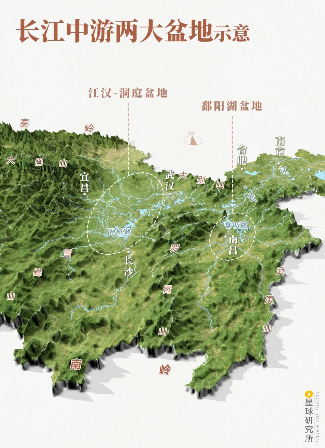 江汉盆地位置图片