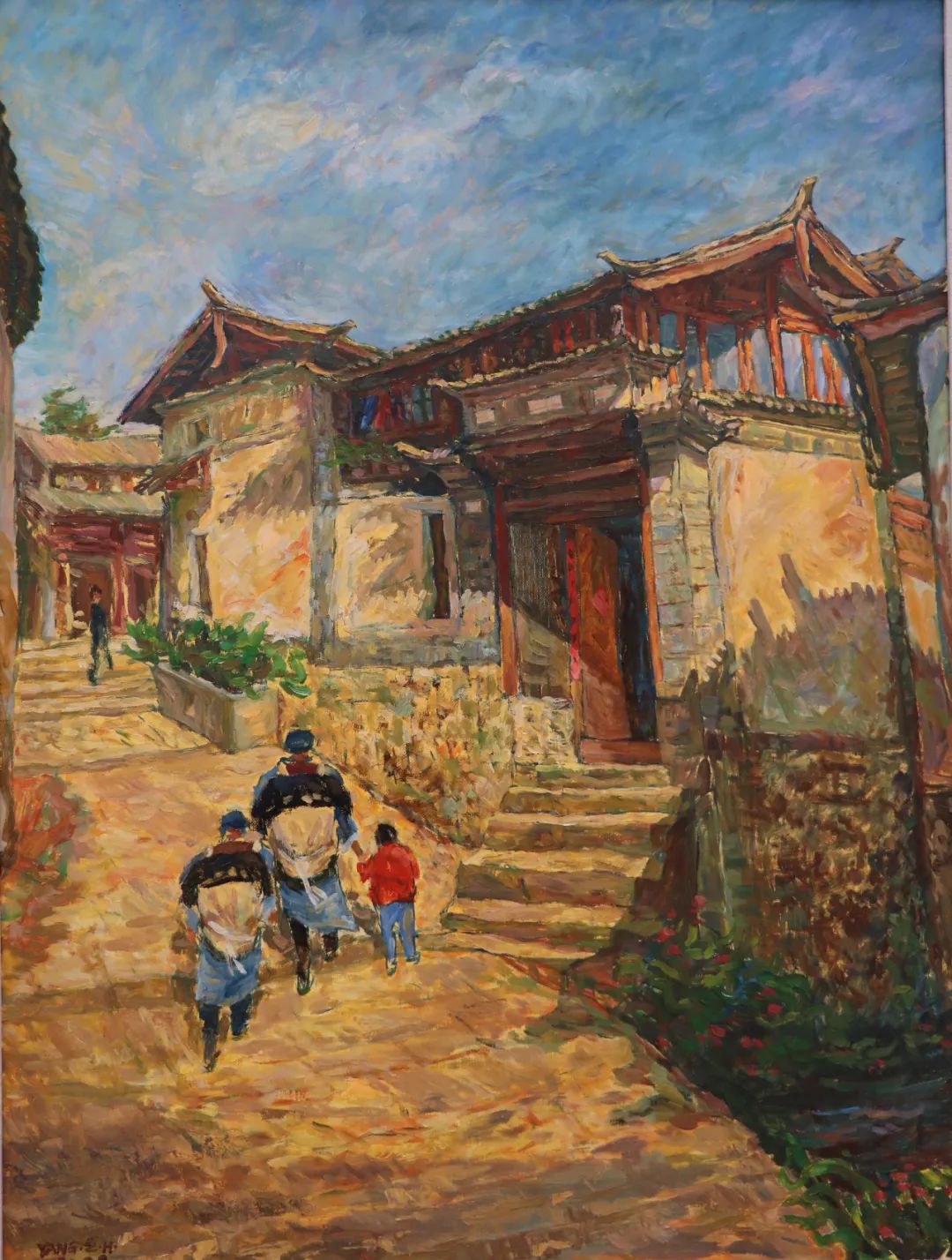 艺术拥抱丽江首届丽江写生艺术双年展今日在古城开幕