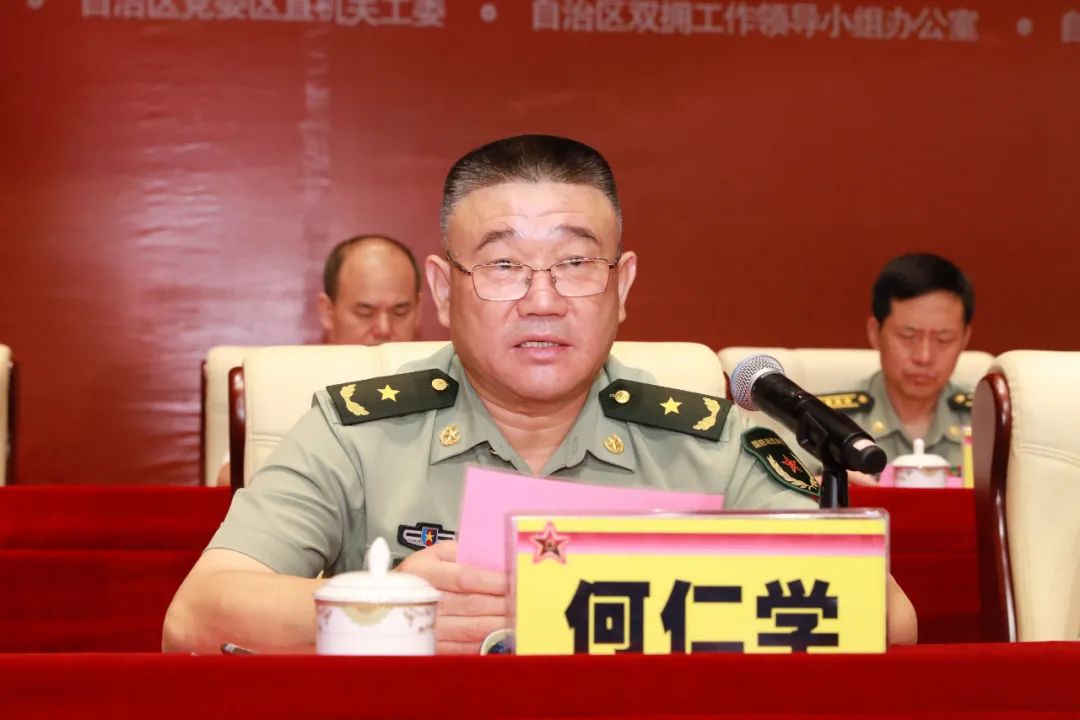 自治区党委常委,广西军区司令员何仁学少将发布首届"新时代八桂最美