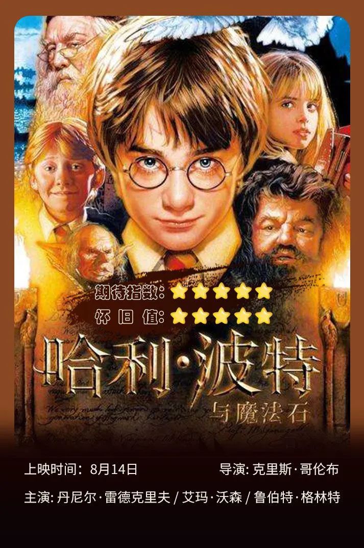 @绍兴影迷,8月一大波电影上映!有你想看的吗?