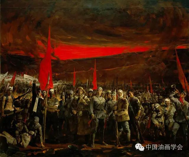 建军节致敬最可爱的人艺术家笔下难忘的30个历史瞬间