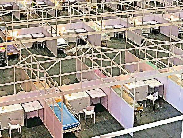 港版"方舱医院"——香港亚洲博览馆在中央的协助下,将于在8月1日启用