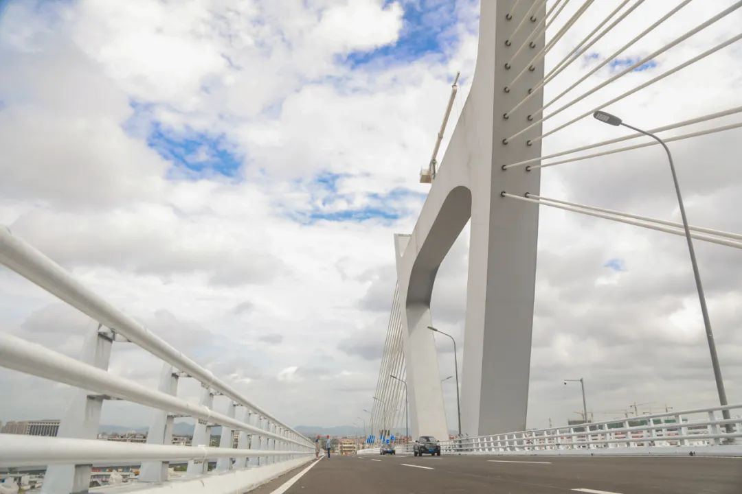 期待通车,中兴大桥最新航拍 靓照来袭!