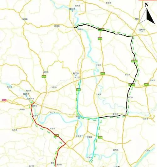 二广高速公安段(g55)转岳宜高速(s88)转枣石高速(s53)转沪渝高速(g50