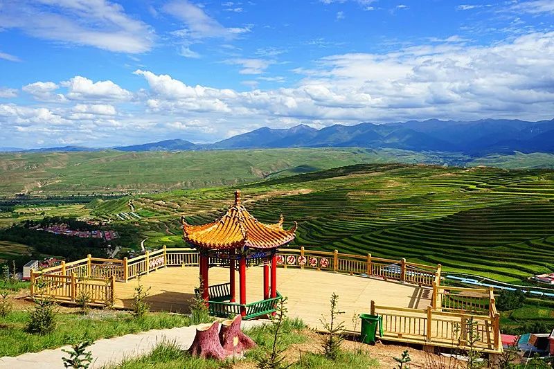 清凉大红沟  武威后花园