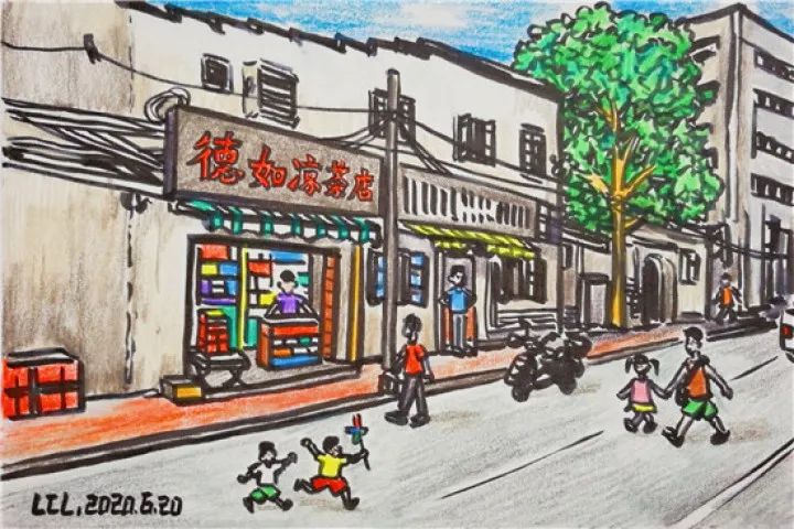 湛江这组手绘明信片火了你能认出这些地方吗