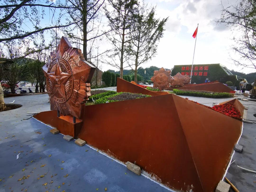 有航母,飞机,有坦克,导弹!这样的绿博园,爱了!