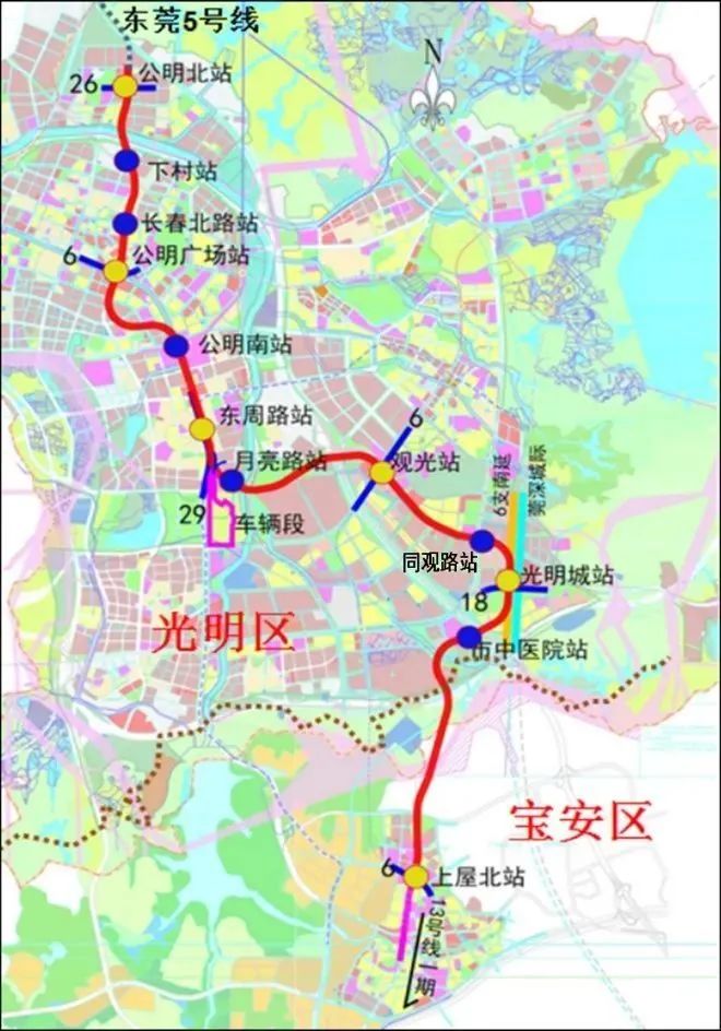 13号线地铁线路图深圳图片