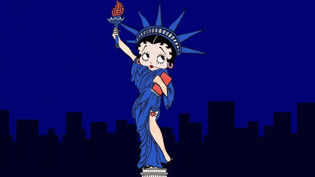 舞台上做出挑逗观众的姿态,当时社会上的保守派认为作为一个卡通人物