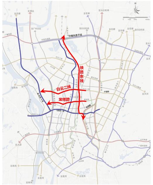 棠槎路规划线路图图片