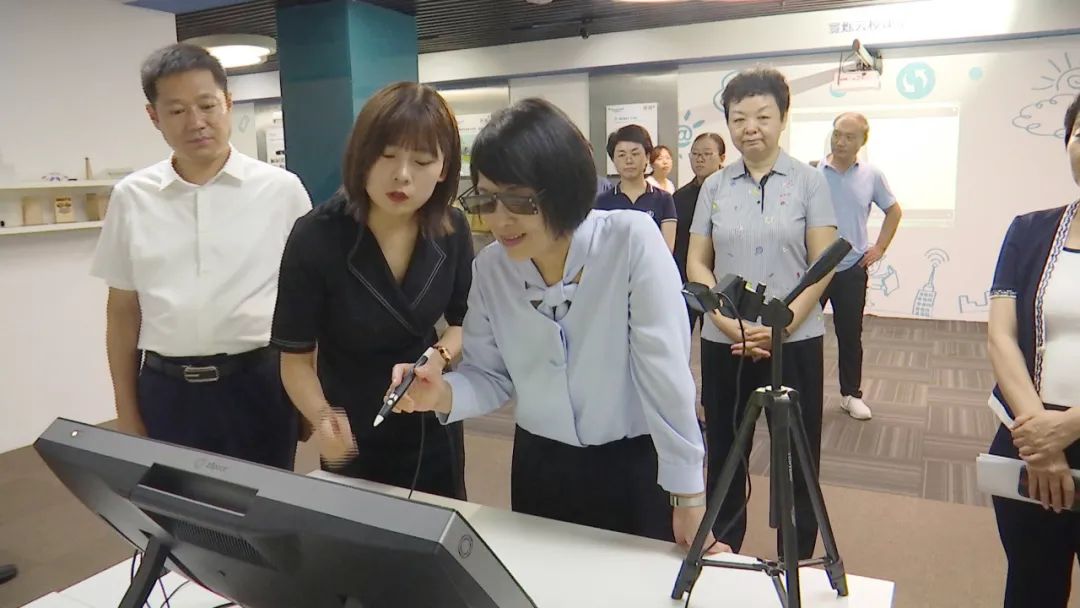 省科协党组书记张敬平在盐湖区调研科协工作