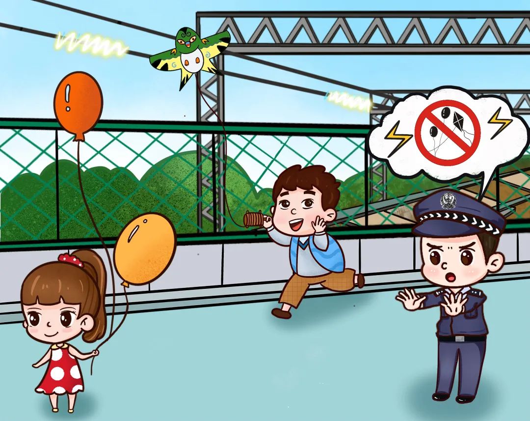铁路安全,人人有责 路外安全知多少,小编带你瞧一瞧 一组漫画