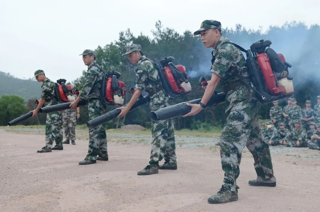 偵察射擊衝鋒救援視頻直擊河源民兵訓練現場