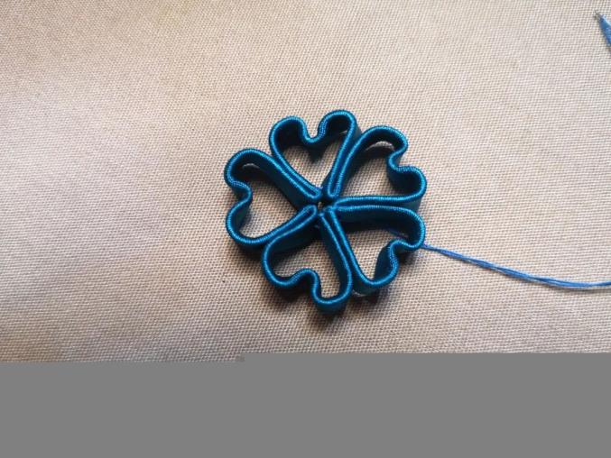 复古中国风盘扣胸针制作