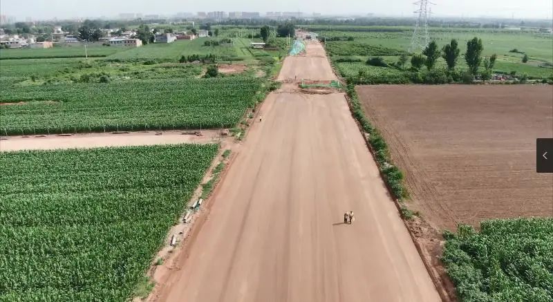 中华大街北延北绕城高速至正南线段起点为中华大街石家庄北出口,终点